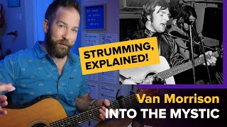 quotInto the Mysticquot Strumming amp Rhythm Guide Van Morrison Guitar Lesson [upl. by Aeki96]