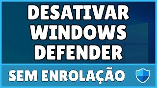 Como Desativar o Windows Defender 2024 [upl. by Glialentn]