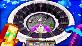 I Transformed the END Portal in Survival Minecraft [upl. by Juditha703]