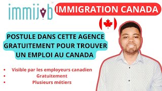 🚨 DÉCROCHE TON EMPLOI AU CANADA GRÂCE À CETTE AGENCE DE RECRUTEMENT  GRATUITEMENT [upl. by Nylesaj449]