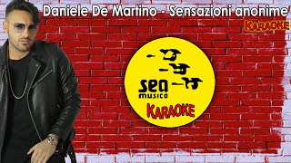 Daniele De Martino  Sensazioni anonime  Karaoke [upl. by Inacana952]