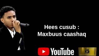 CABDI YARE MAXBUUS CAASHAQLYRICSOFFICIAL MUSIC VIDEO [upl. by Paske940]