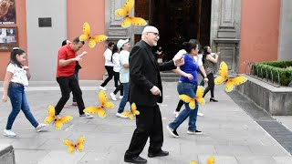 Jerusalema Challenge  MÉXICO  Padre José con Ballet Viva México y algunos efectos [upl. by Rawdin]