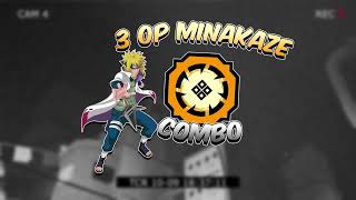 3 OP Minakaze Combos  Shindo Life [upl. by Licha222]