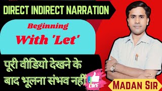 Direct indirect narration Beginning with Let [upl. by Iey]