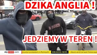 ZAMIESZKI W ANGLII CO DZIEJE SIE W TYM DZIKIM KRAJU Wyjazd w teren anglia southport zamieszki [upl. by Stroup]