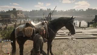 Horseman Challenge 9 as Arthur Morgan no glitch  Red Dead Redemption 2 [upl. by Birkner]