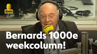 De 1000e column van BNRicoon Bernard Hammelburg [upl. by Kcerb]