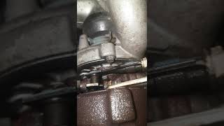 VW Golf mk4 tdi Bad Actuator Sticking VNT [upl. by Sura508]