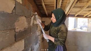 A nomadic widow building a winter house to stay safe [upl. by Sawyer477]