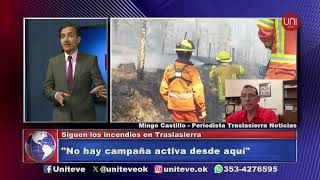 Continúan los incendios en Traslasierra [upl. by East]