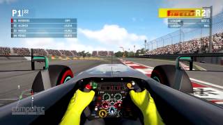 F1 2013 Formel1Simulation mit neuen ClassicInhalten im Test [upl. by Adnirual728]