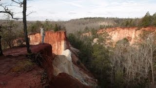 Providence Canyon State Park in Lumpkin GA with Road Trip Story [upl. by Friday]