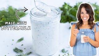 RestaurantQuality Ranch Dressing at Home [upl. by Hgielrak]