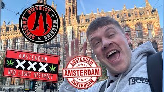 Getting Baked in Amsterdam and nearly missing my flight [upl. by Gillan]