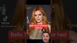 BELLA THORNE never had dyslexia disneychannel disney disneyshows [upl. by Gregg]