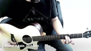 Dokken  Alone Again Acoustic [upl. by Tarabar]