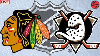 Chicago Blackhawks vs Anaheim Ducks NHL Hockey Live Game Cast amp Audio [upl. by Kendry69]