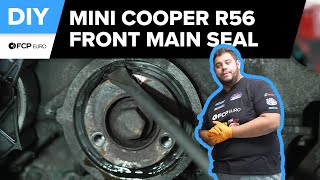 MINI R56 Front Crankshaft Seal Replacement DIY 20072016 R56R57 MINI Cooper R60 Countryman [upl. by Faydra]