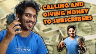 Calling and giving money to subscribers ❤ [upl. by Landing951]