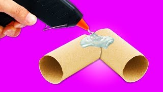 27 AWESOME CRAFTING HACKS YOU CAN MAKE UNDER 5 MINUTES [upl. by Eneladgam]