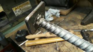 Power Hammer Damascus Part1 [upl. by Sheley389]