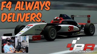 Tatuus F4 is always fun  Ranked Rookies  Raceroom [upl. by Burnard]