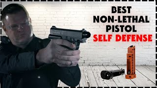 Best Non Lethal Pistol Self Defense PepperBall TCP [upl. by Duomham]