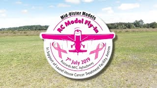 The Flyin  7th July 2019  Buzzards Model Flying Club Aghadowey [upl. by Sollows88]