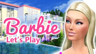 Lets play The Sims 4 Barbie  Barbie Gives Birth  S0216 [upl. by Oriana]