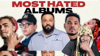 The Top 10 MOST HATED RAP ALBUMS In History… [upl. by Avitzur]