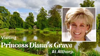 Visiting Princess Diana’s Grave at Althorp [upl. by Brownley]