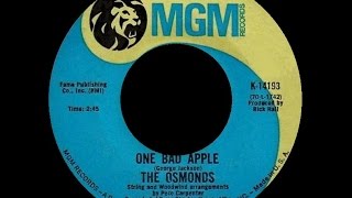 1970 The Osmonds • One Bad Apple [upl. by Jennilee649]