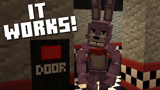 I Coded Five Nights at Freddys in Minecraft [upl. by Jaco118]