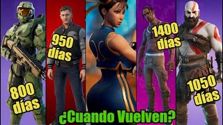 LAS SKINS MÁS ESPERADAS DE FORTNITE EN 2024 😍 [upl. by Ajiram]