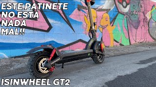 Este PATINETE ELÉCTRICO LEGAL no está nada MAL  Review iSinwheel GT2 800W 720Wh [upl. by Rozalin]