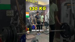 Lift 130 kg deadlift or win ₹5000 [upl. by Airad]