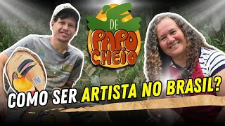 Pintar Pássaros em Madeira Reciclada é a RECEITA DE SUCESSO da Cristiane Bicudo  De Papo Cheio 05 [upl. by Samella]