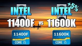 11400F vs 11600K  2060S 💥 CSGO 💥 Fortnite 💥 PUBG 💥 GTAV 💥 Overwatch [upl. by Eerol]