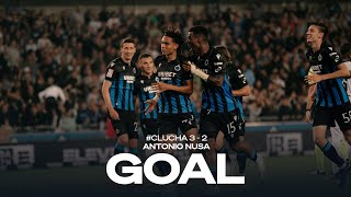 CLUB BRUGGE  CHARLEROI  32 NUSA  20232024 [upl. by Nerrak]