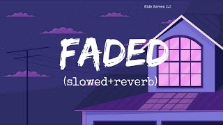 Faded Alan Walker  slowed  reverb  wide screen 20 [upl. by Noillimaxam]