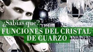 ¿SABIAS QUÉ  FUNCIONES DEL CRISTAL DE CUARZO [upl. by Ahtnams]