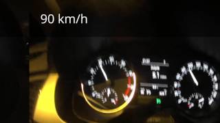 Skoda Fabia 2017 10 MPI LPG  pomiar spalania przy 90 i 140kmh Fuel Consumption test PL [upl. by Sonafets]