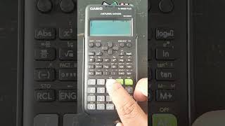 RESETEAR LA CALCULADORA fx350ES PLUS [upl. by Farlee935]