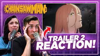 NEW Chainsaw Man Trailer 2 Reaction [upl. by Coltson]