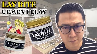 REVIEW POMADE  Lay Rite Cement Clay Pomade  Giữ nếp tốt hương siêu cuốn [upl. by Young64]