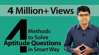 4 Methods to Solve Aptitude Questions in Smart Way  Quantitative Aptitude Shortcuts  TalentSprint [upl. by Brittaney553]