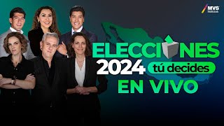 Elecciones 2024 tú decides Transmisión en vivo desde el INE [upl. by Asserrac]