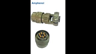 Amphenol connector with cable assembly [upl. by Jala515]