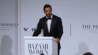 Harpers Bazaar WOTY 2024 Hombre del Año Barış Arduç  Subtitulado en Español [upl. by Malvina]